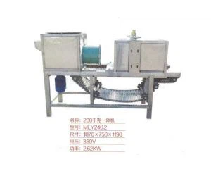 Большой емкости чеснок пилинг машины