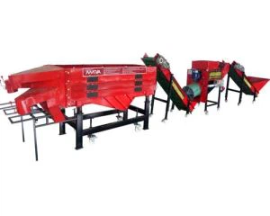 Малых чеснок Сплит машина